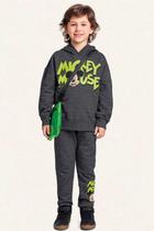 Conjunto Fakini Masculino Moletom Blusa com Estampa do Mickey Mouse e Calça (1ao10) Conjunto Fakini Masculino Moletom Blusa com Estampa do Mickey Mouse e Calça (1ao10)