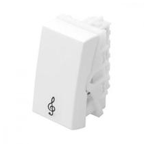 Conjunto Fame Evidence Interruptor Campainha 16A Módulo Sem Placa Branco 487244 Conjunto Fame Evidence Interruptor Campainha 16A Módulo Sem Placa Branco 487244