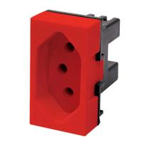 Conjunto FAME Evidence Módulo Tomada 20A Vermelho 2374 487210 Conjunto FAME Evidence Módulo Tomada 20A Vermelho 2374 487210