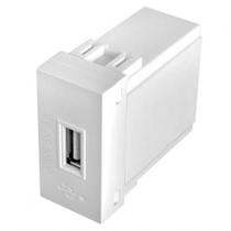 Conjunto Fame Evidence Módulo Tomada USB Bivolt 3285 Branco Conjunto Fame Evidence Módulo Tomada USB Bivolt 3285 Branco