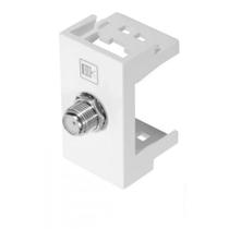 Conjunto FAME Evidence Sem Placa Módulo Tomada Antena 0109 Branco 487287