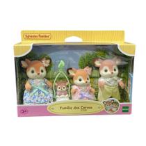 Conjunto Família dos Cervos Sylvanian Families Epoch Conjunto Família dos Cervos Sylvanian Families Epoch