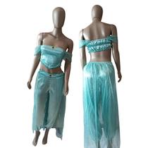 Conjunto Fantasia Feminino Adulto Festa Fantasia Cosplay Adulto Luxo Princesa Jasmine Conjunto Fantasia Feminino Adulto Festa Fantasia Cosplay Adulto Luxo Princesa Jasmine