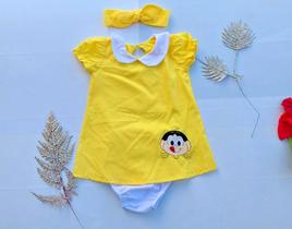 Conjunto Fantasia Magali Com 3 Peças - GD BABY