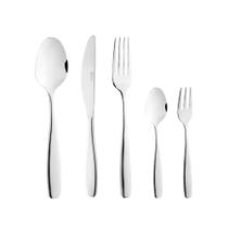 Conjunto Faqueiro 20 Peças Aço Inox Cannes Jogo de Talheres Garfo Faca Colher Wolff