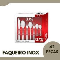 Conjunto faqueiro 42 peças inox
