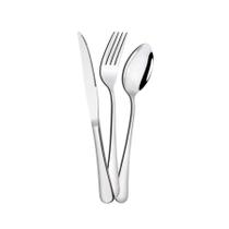 Conjunto Faqueiro Jogo 18 Peças Inox Luxo Garfo Faca Colher