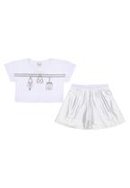 Conjunto Fashion Cotton Branco Have Fun Conjunto Fashion Cotton Branco Have Fun