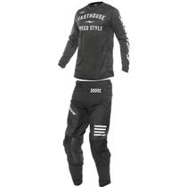 Conjunto fasthouse mx grindhouse preto