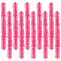 Conjunto Feather Boas Gvhntk, 10 unidades - 1,5 m de rosa fofo artificial Conjunto Feather Boas Gvhntk, 10 unidades - 1,5 m de rosa fofo artificial