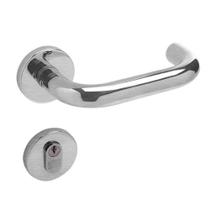Conjunto Fechadura 517 La Fonte Externa Inox Lixado