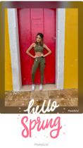 Conjunto Feelup verde militar Conjunto Feelup verde militar