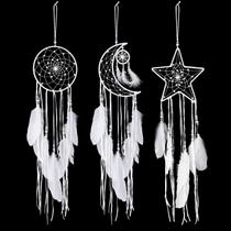 Conjunto feito à mão Dream Catcher Jetec Moon Sun Star de 3 a 20 cm