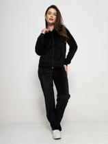 Conjunto Feminina Veludo Plush Com Capuz Con-001 Conjunto Feminina Veludo Plush Com Capuz Con-001