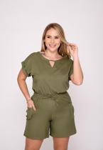 Conjunto Feminino 7949 Army Green F075