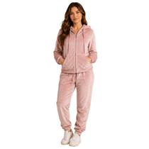 Conjunto Feminino Active Comfort Best Fit Plush Calça Blusa -