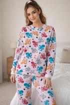 Conjunto Feminino Adulto Soft tamanho M Veste 36 a 40