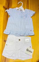 Conjunto feminino batinha e short Conjunto feminino batinha e short