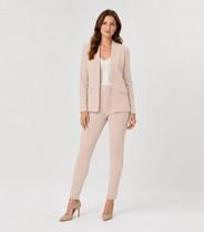 Conjunto Feminino Blazer E Calça Reta Atendencia Bege Conjunto Feminino Blazer E Calça Reta Atendencia Bege
