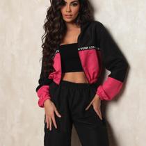 Conjunto Feminino Blogueira Corta Vento Esporte Tendencia