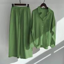 Conjunto Feminino Blusa Camisa Calça Folgada Festa Férias Solto Comfy Largo Soltinho Plus Size