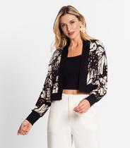 Conjunto Feminino Blusa Com Cardigan Endless Bege