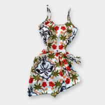 Conjunto Feminino Body + Short Saia Estampado 0620