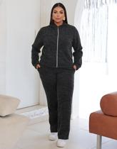 Conjunto Feminino Calça E Blusa De Frio Lanzinha Plus Size Conjunto Feminino Calça E Blusa De Frio Lanzinha Plus Size