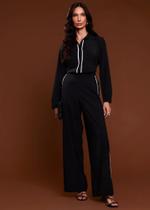 Conjunto Feminino Camisa E Calça Adenium Sawary Fashion Tamanho P Conjunto Feminino Camisa E Calça Adenium Sawary Fashion Tamanho P