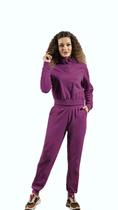 Conjunto Feminino Cativa Blusao e Calça Com Elastico Bolso