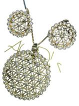 Conjunto Feminino Colar e Brinco Zircônia Conjunto Feminino Colar e Brinco Zircônia