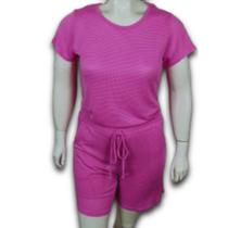 Conjunto Feminino Crochet Shine Blusa Crochet e Short Forrado Plus Size Conjunto Feminino Crochet Shine Blusa Crochet e Short Forrado Plus Size