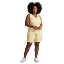 Conjunto Feminino Cropped e Shorts Alfaiataria Premium Elegante Versátil MARRI MARRI