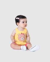 Conjunto feminino de blusa regata e short ciclista Malwee - 120350