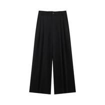 Conjunto Feminino De Calça De Cintura Alta E Colete Decote V Com Alça Traseira Ajustável - Moda