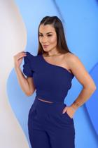 Conjunto Feminino de Calça em Alfaiataria Moda Elegante Blogueira Trabalho Uniforme