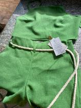 Conjunto feminino de linho- Verde - Tamanho P Conjunto feminino de linho- Verde - Tamanho P