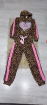 Conjunto feminino de oncinha
