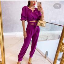 Conjunto Feminino duas peças calça