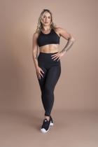 Conjunto Feminino Fitness Calça Legging Lisa Básica Cintura Alta E Top Com Tela Treino Academia F7 NEW STYLE Conjunto Feminino Fitness Calça Legging Lisa Básica Cintura Alta E Top Com Tela Treino Academia F7 NEW STYLE