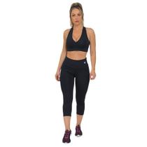 Conjunto Feminino Fitness Corsário Preto Conjunto Feminino Fitness Corsário Preto