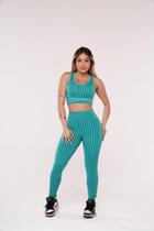 Conjunto Feminino Fitness Legging E Top Academia Conjunto Feminino Fitness Legging E Top Academia