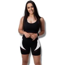 conjunto feminino fitness shorts e top