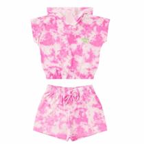 Conjunto feminino infantil (2 peças) super girl tie dye confortável e estiloso! Conjunto feminino infantil (2 peças) super girl tie dye confortável e estiloso!