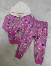 Conjunto feminino infantil Abrange