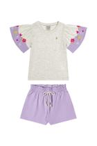 Conjunto Feminino Infantil Boca Grande - 17274