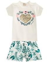 Conjunto feminino infantil Milon Conjunto feminino infantil Milon