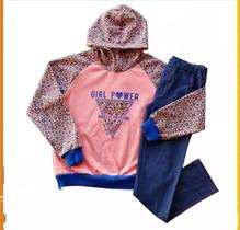 Conjunto feminino infantil moletom e legging - diversos Conjunto feminino infantil moletom e legging - diversos
