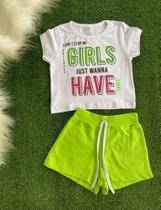 Conjunto feminino infantil Conjunto feminino infantil