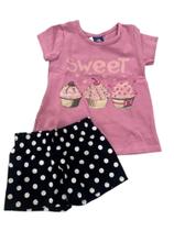 Conjunto Feminino Infantil Pipa tamanho 01
